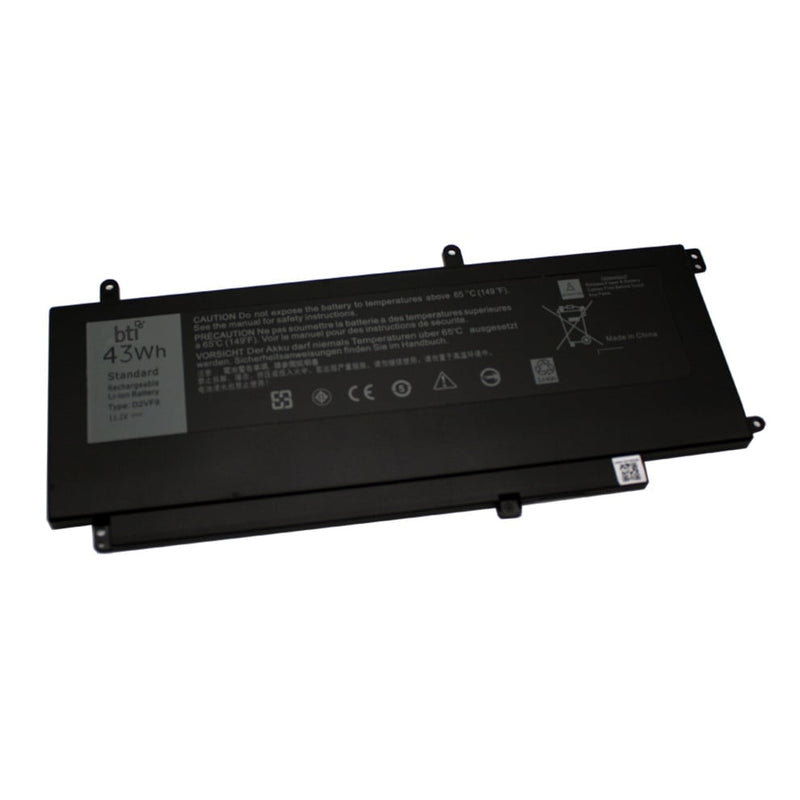 BTI 43Wh 3 cell D2VF9 compatible battery for DELL VOSTRO 14 5459 VOSTRO 14 5000 INSPIRON 15 7548 INSPIRON 15 7547