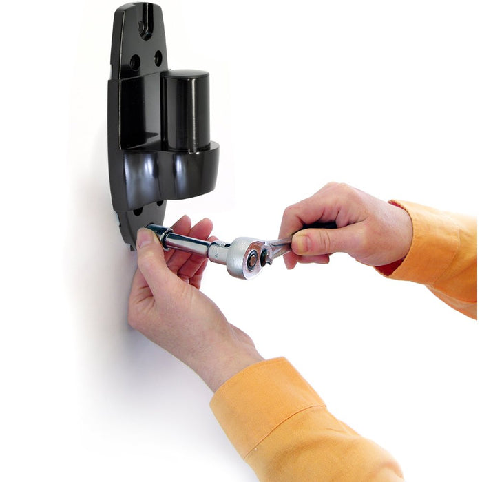 Ergotron LX HD Wall Mount Pivot - Mounting kit (pivot, knob) for TV - black - screen size: up to 42" - wall-mountable