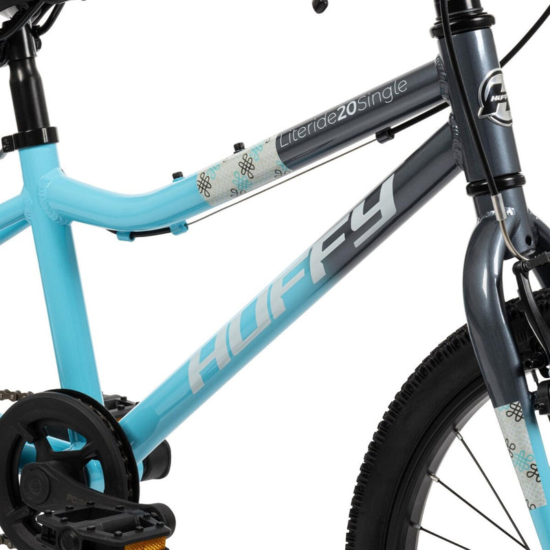 Huffy Literide Alu 20” bike in sky blue and graphite (23215W)