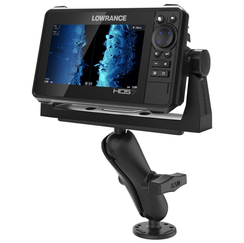 RAM MOUNT Mounting kit for echosounder to flat surface RAM-111U