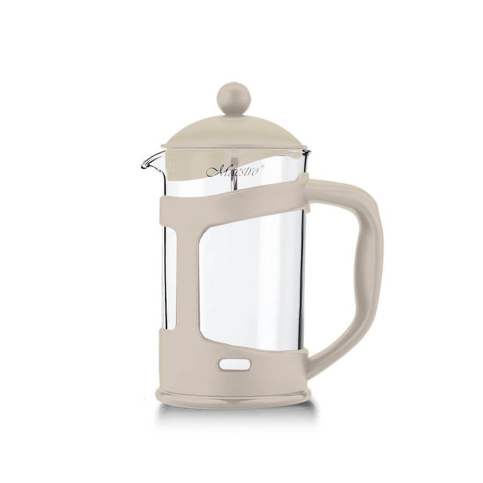 French press MAESTRO MR-1665 (MR-1665-800-IVORY) 800 ml Ivory