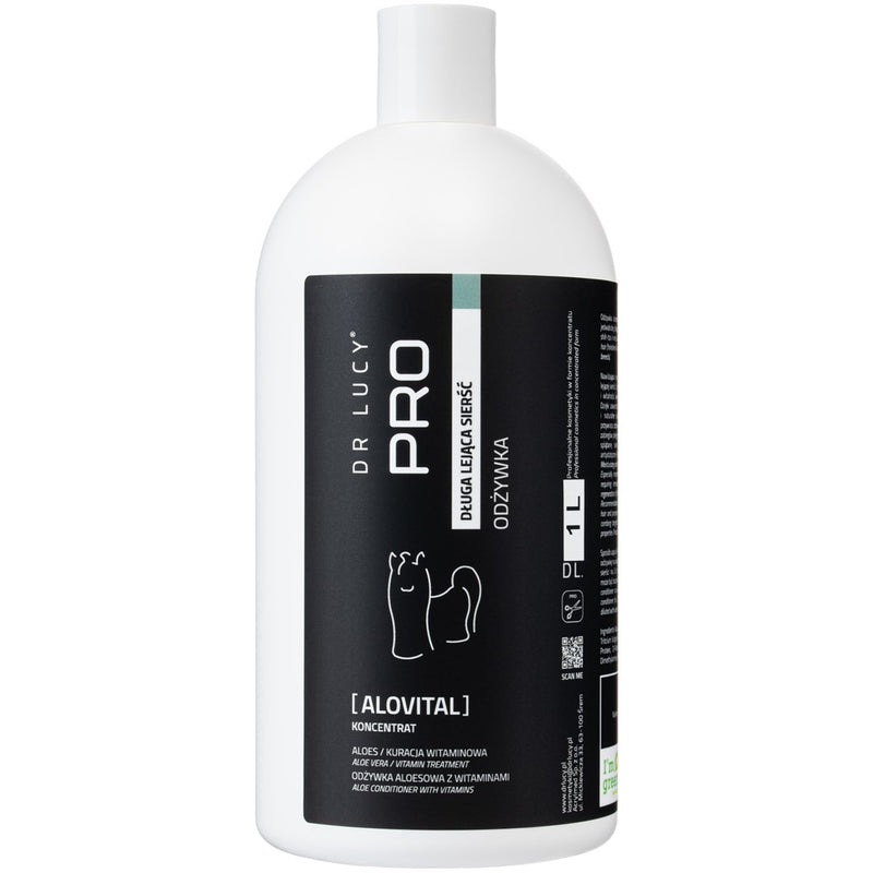 DR LUCY Pro Alovital Long Coat – dog conditioner – 1l