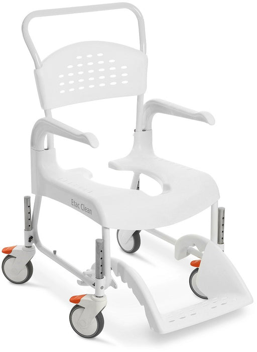 ETAC Clean Wheelchair with toilet function White