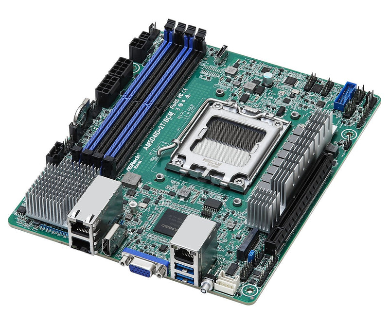 Asrock AM5D4ID-2T/BCM motherboard KNOLL3 X300 Socket AM5 mini ITX