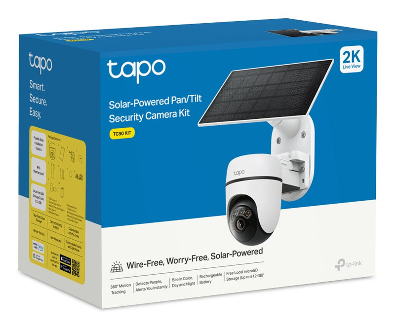 TP-Link Tapo TC90 KIT security camera Bulb IP security camera Outdoor 2304 x 1296 pixels Ceiling/Wall/Pole