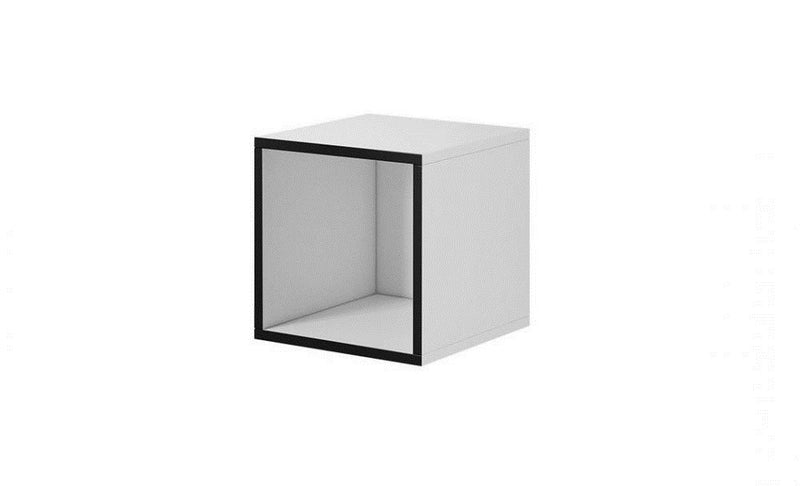 Cama open cabinet ROCO RO6 37/37/39 white/black
