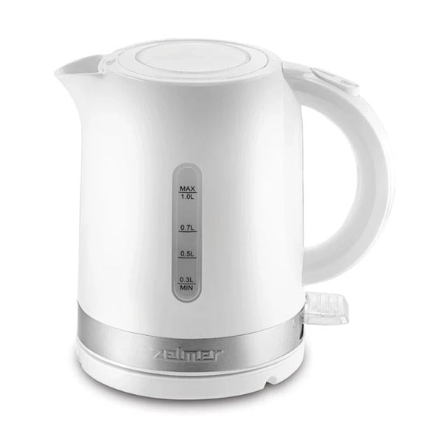 Zelmer ZCK7018 1-litre 1500W electric kettle, white