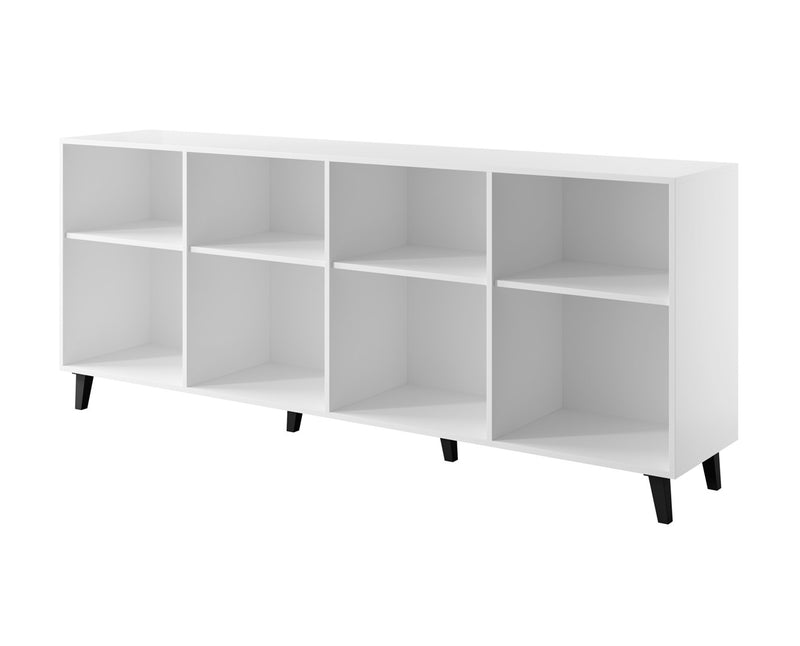 Kommode BARI 200x42x82 weiß matt