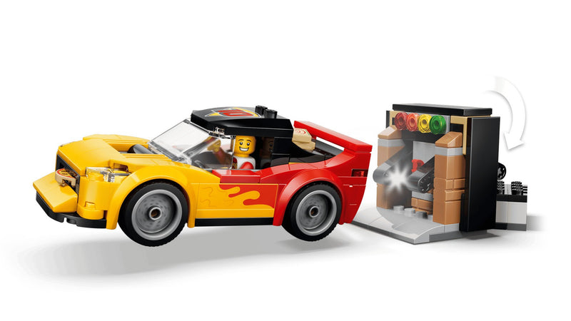 LEGO CITY 60496 Pizza Delivery Experience with Vehicles