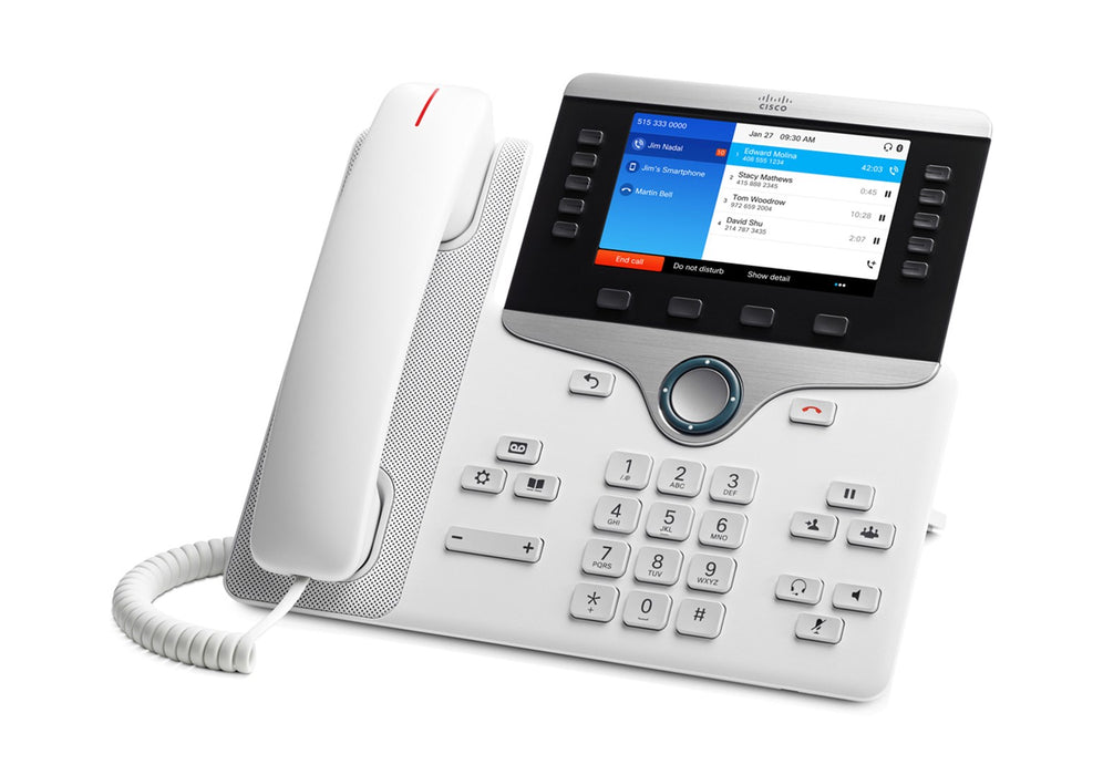 Cisco IP Phone 8851 - VoIP phone - SIP, RTCP, RTP, SRTP, SDP - 5 lines