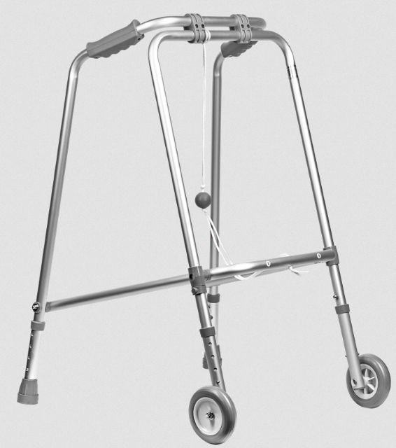 RF-100 Silver Aluminium Rehabilitation Walking Frame