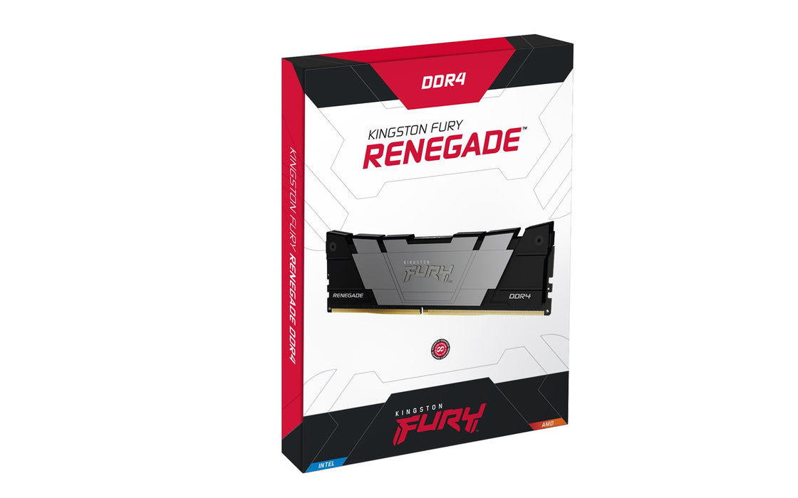 Kingston Technology FURY 16GB 3600MT/s DDR4 CL16 DIMM 1Gx8 Renegade Black