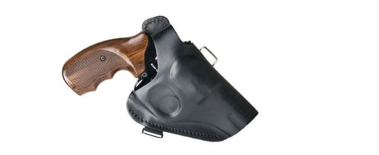 Leather holster for Zoraki K6L revolver with 2.5" barrel