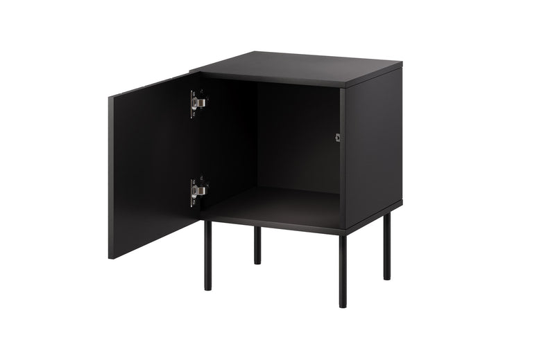 Cama Bedside table 2 pcs ISLA 44,5x40x59 black matt