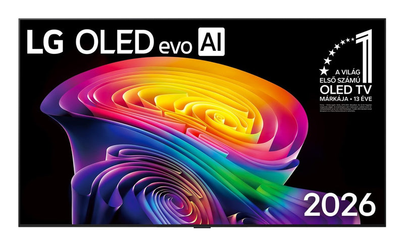 LG OLED evo AI OLED55C61LA TV 139.7 cm (55") 4K Ultra HD Smart TV Wi-Fi Black