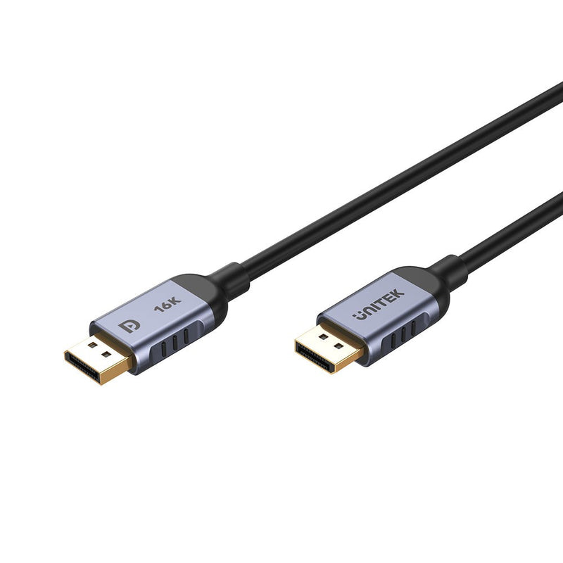 UNITEK C1628GY01-5M DisplayPort Kabel Schwarz, Grau