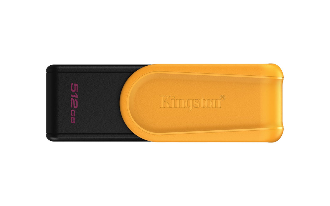 Kingston Technology DataTraveler 512GB Portable USB 3.2 Gen 1 Exodia S (Black/Yellow)