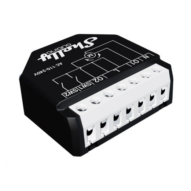 Shelly Qubino Wave Shutter electrical relay Black