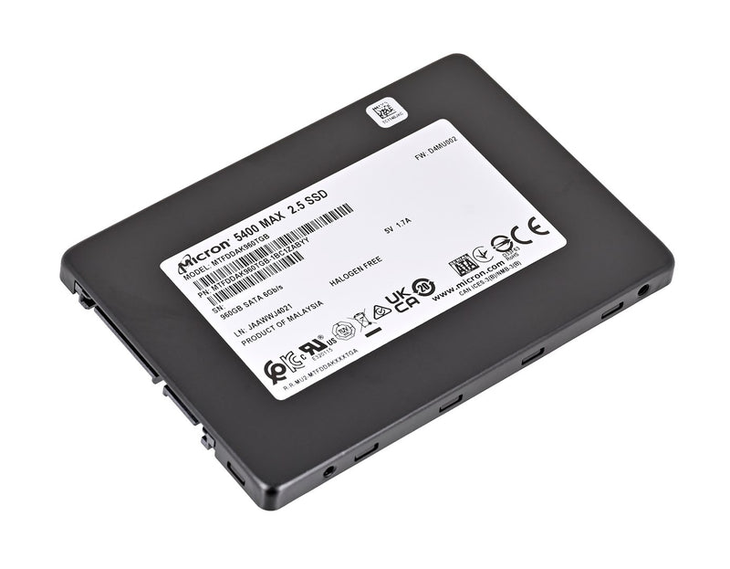 Micron 5400 MAX 960 GB 2.5" Serial ATA III 3D TLC NAND