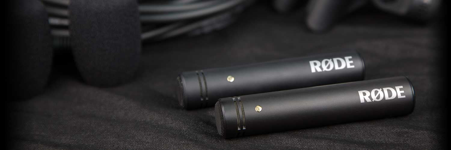 RODE M5 Pair - pair of condenser microphones, black