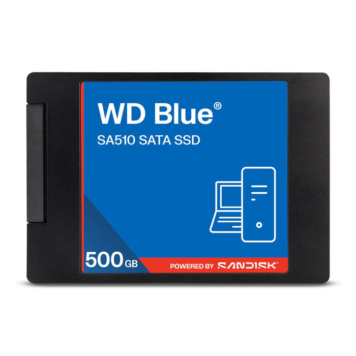 WD Blue SA510 - SSD - 500 GB - internal - 2.5" - SATA 6Gb/s