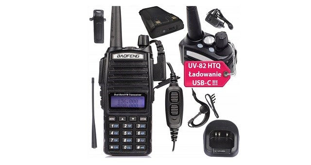 UV-82 HTQ USB-C WALKIE-TALKIE