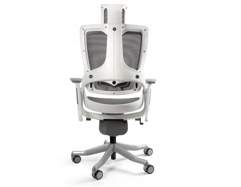 Wau 2 NW41 office chair, charcoal/white mesh