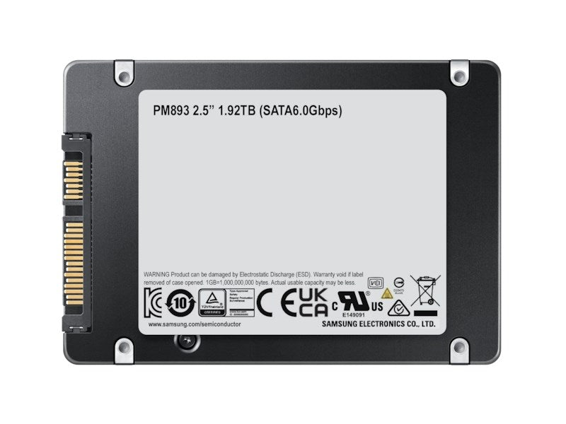 SSD Samsung PM893 1.92TB SATA 2.5" MZ7L31T9HBLT-00A07 (DWPD 1)