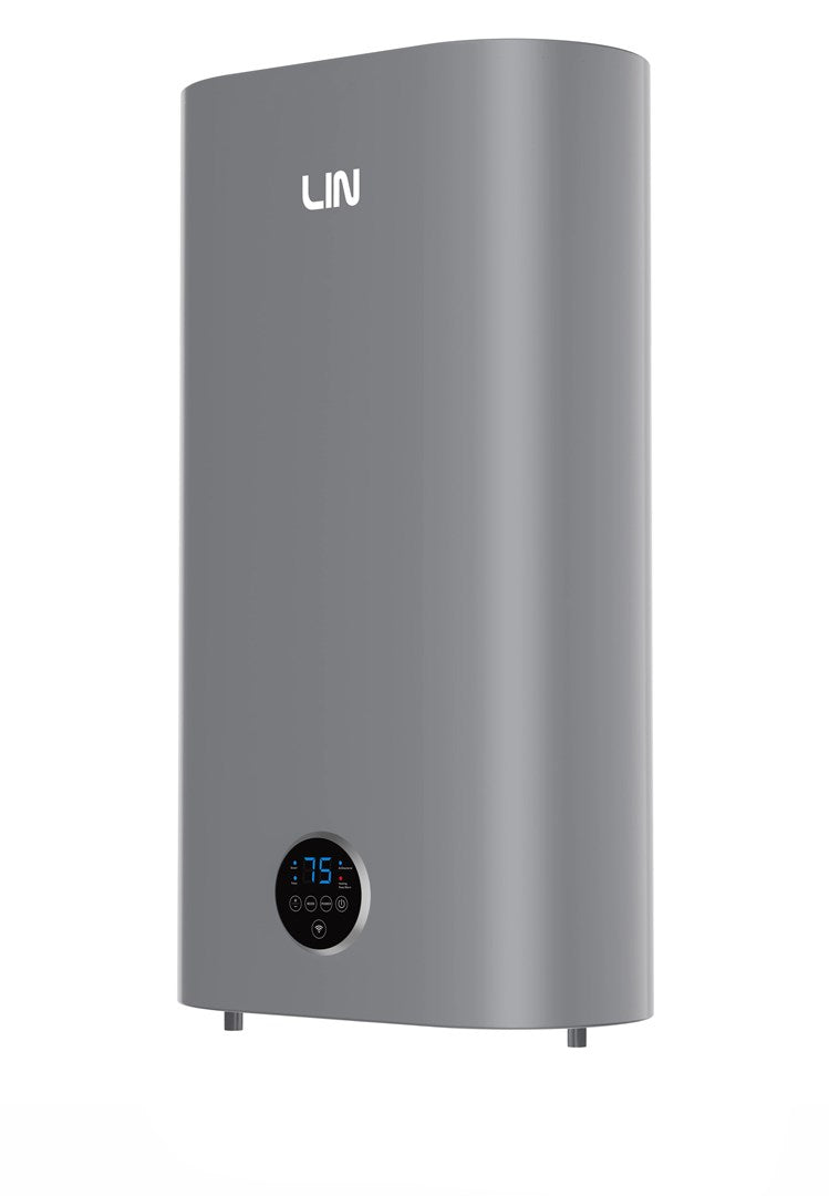 LIN LIFVD1SMGY 100L UNIVERSAL electric water heater, grey, WiFi