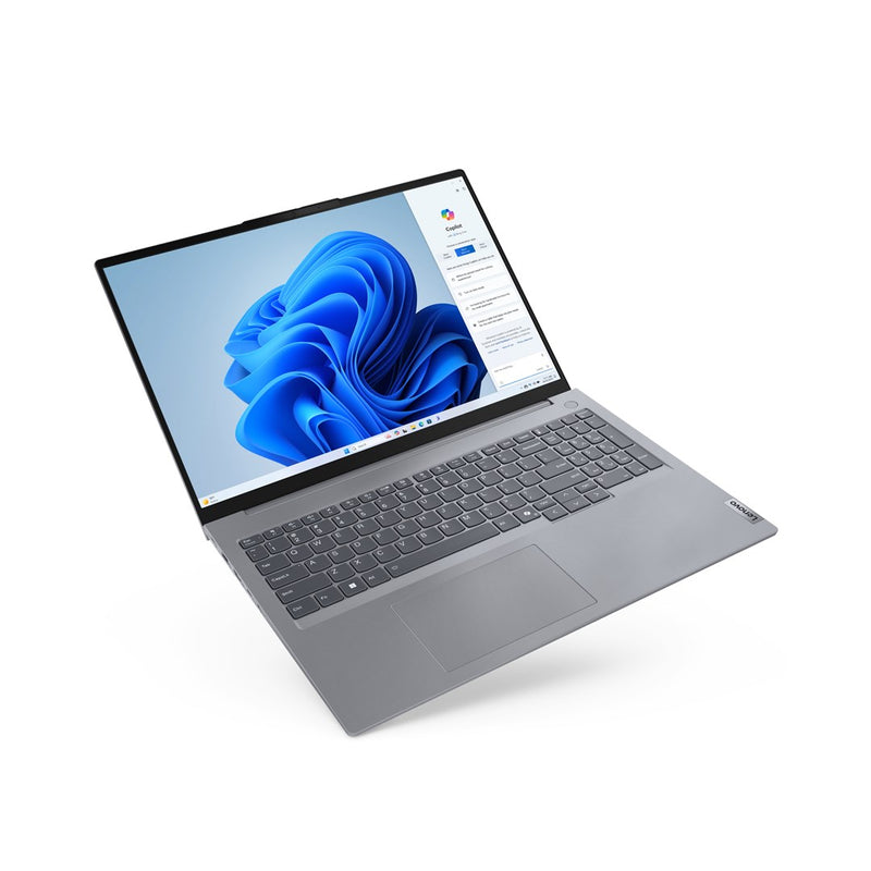 Lenovo ThinkBook 16 G7 ARP AMD Ryzen™ 5 7535HS Laptop 40,6 cm (16") WUXGA 16 GB DDR5-SDRAM 512 GB SSD Wi-Fi 6E (802.11ax) Windows 11 Pro Englisch Grau