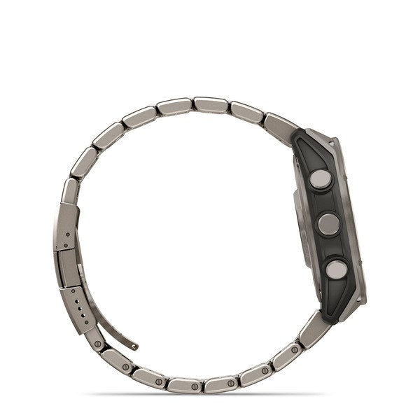 Garmin Fenix 8 3,56 cm (1.4") AMOLED 47 mm Numérique 454 x 454 pixels Écran tactile Titane Wi-Fi GPS (satellite)