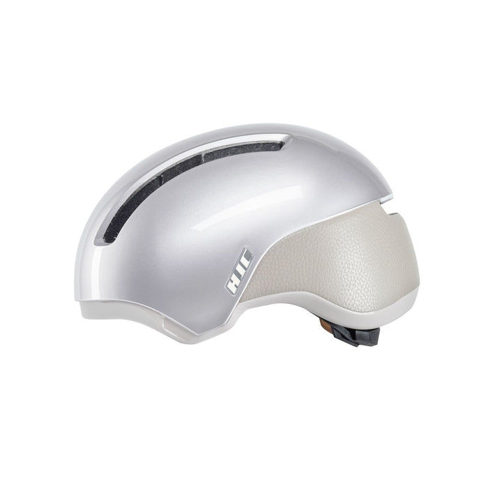 HJC CALIDO PLUS Silver Cycling Helmet, PEARL GREYISH SILVER, Size S