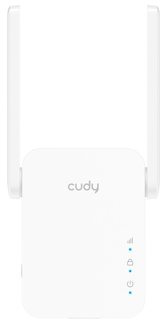 Cudy RE1200 network extender Network repeater White 10, 100 Mbit/s
