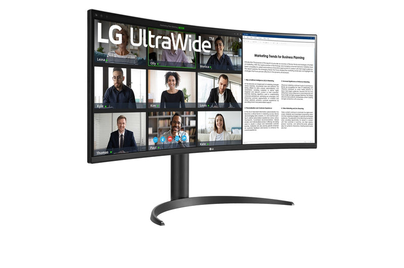 LG 34WR50QK-B computer monitor 86.4 cm (34") 3440 x 1440 pixels Wide Quad HD Black