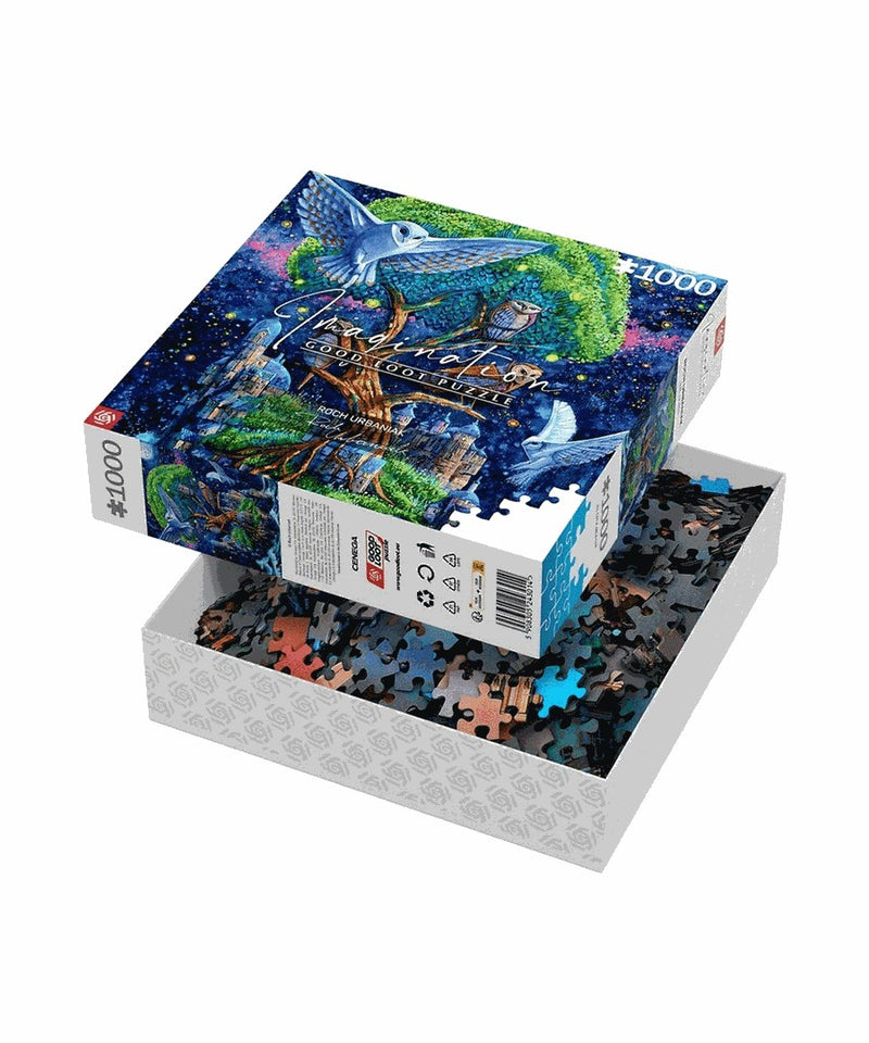 Good Loot Imagination Puzzle: Roch Urbaniak Owl Island (1000 elements)