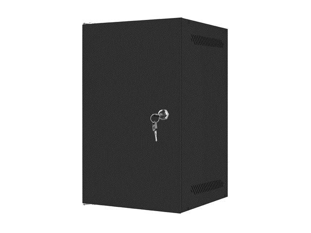 LANBERG 10" WALL-MOUNTED RACK CABINET 9U (280X310, BLACK)
