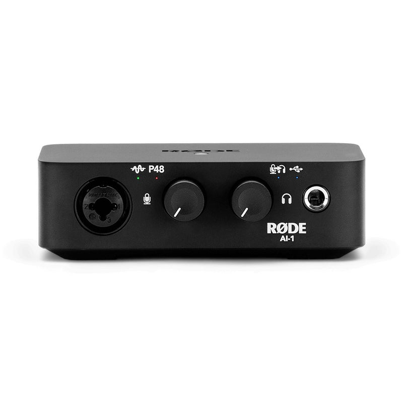 RODE AI-1 USB Audio-Interface A-A Vorverstärker 24 Bit 96 kHz Schwarz
