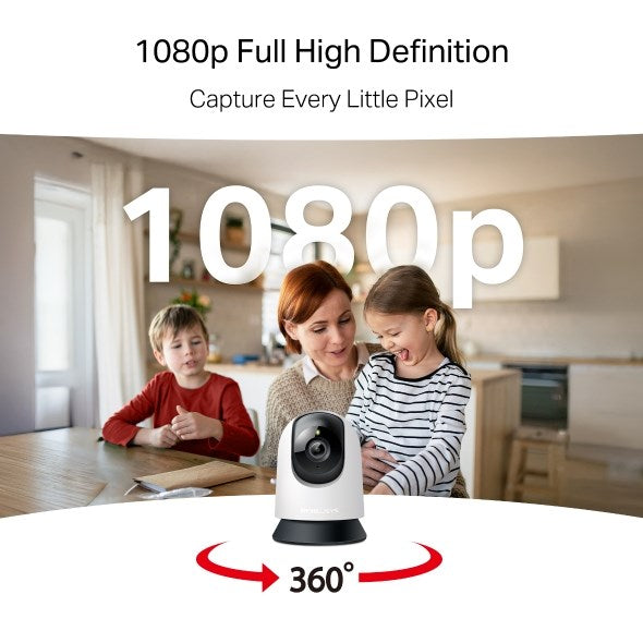 Mercusys MC200 security camera Bulb Indoor 1920 x 1080 pixels Ceiling/Desk