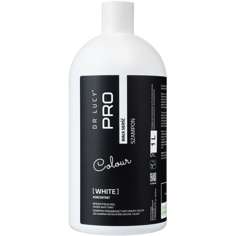 DR LUCY White white coat - shampoo for dogs - 1 L