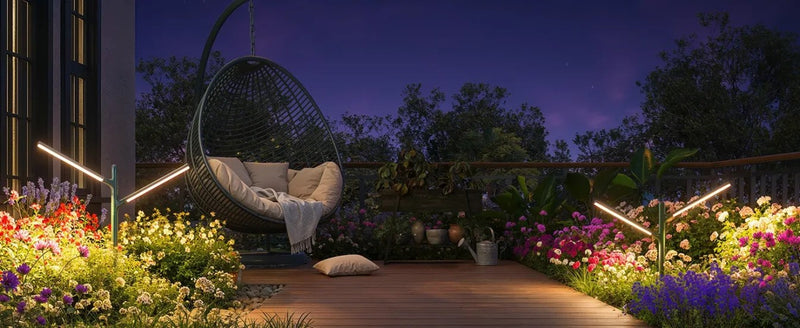 Govee H7086 RGBICWW LED Garden Lights | RGBWW, 1100 lm, 2.4 GHz Wi-Fi + Bluetooth, IP66