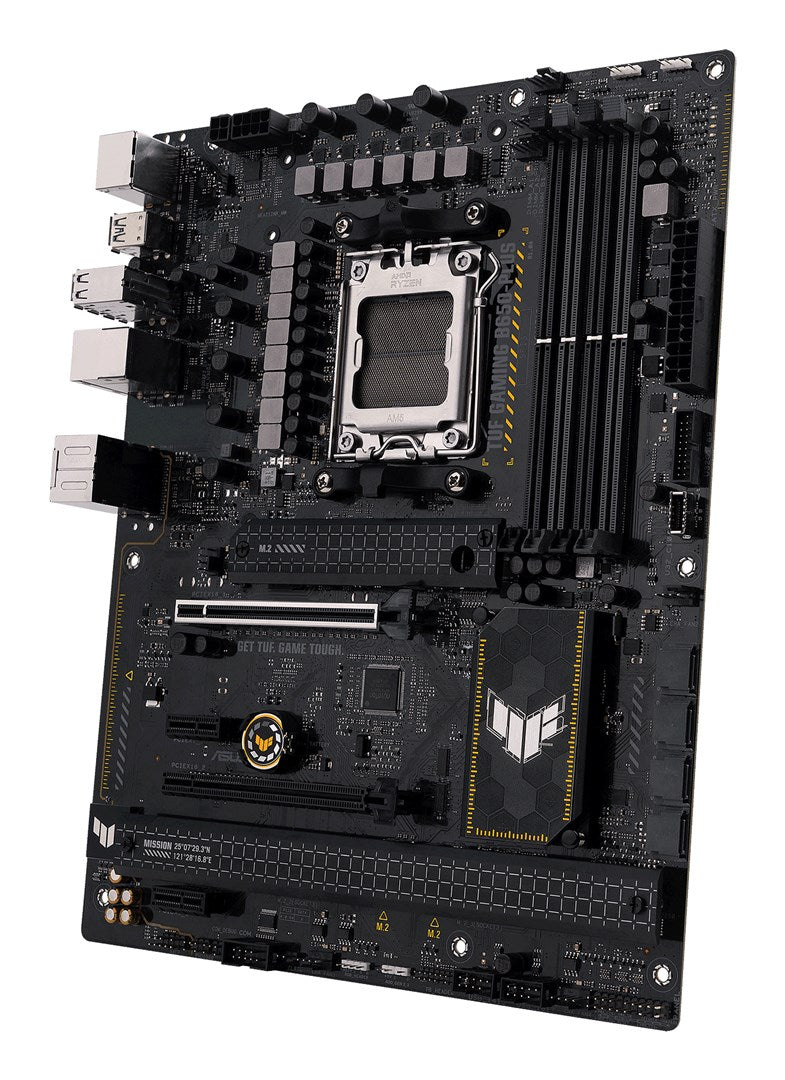 ASUS TUF Gaming B650-Plus - Motherboard - ATX - Socket AM5 - AMD B650 Chipset - USB-C 3.2 Gen 2x2, USB 3.1 Gen 2, USB 3.2 Gen 2, USB-C 3.2 Gen2, USB-C