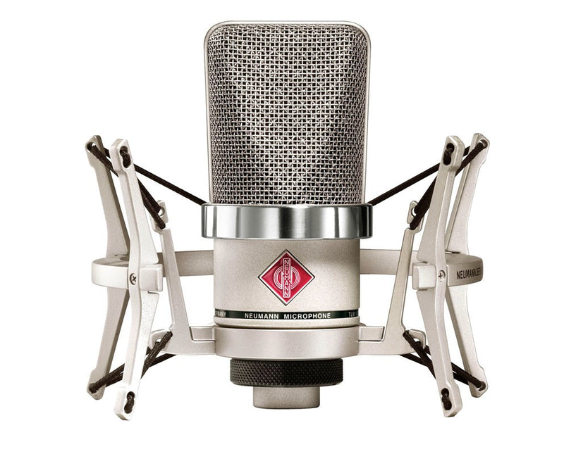 Neumann TLM 102 NI Studio-Set - large-diaphragm condenser microphone with shock mount, nickel