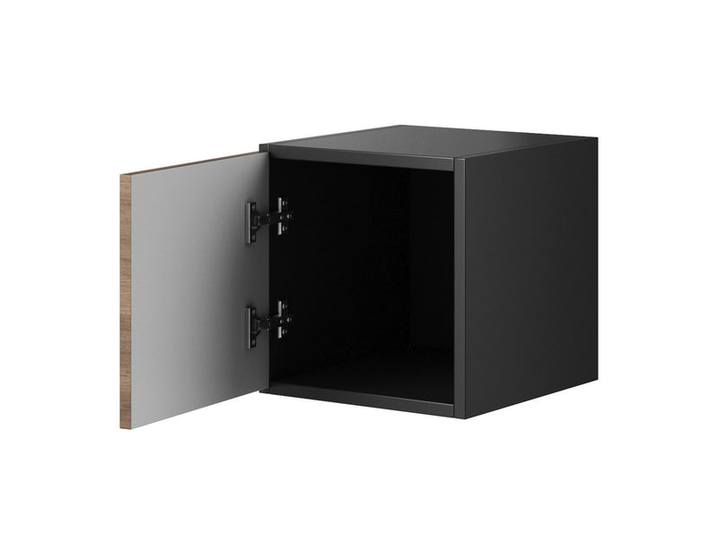 Cama full storage cabinet ROCO RO5 37/37/39 black/black/white