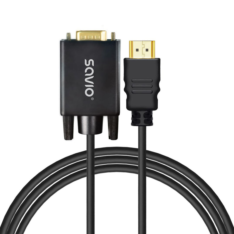 Savio Cl-197 HDMI cable HDMI Type A (Standard) Black