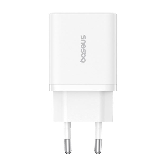 Baseus P10111404213-00 Cube USB-C / USB-A 30W mains charger White