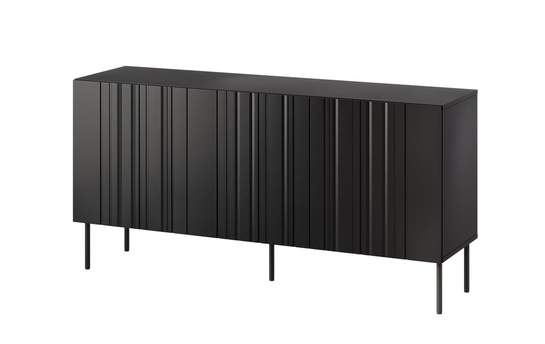 Cama Chest of drawers ISLA 150.5x40x75 matte black