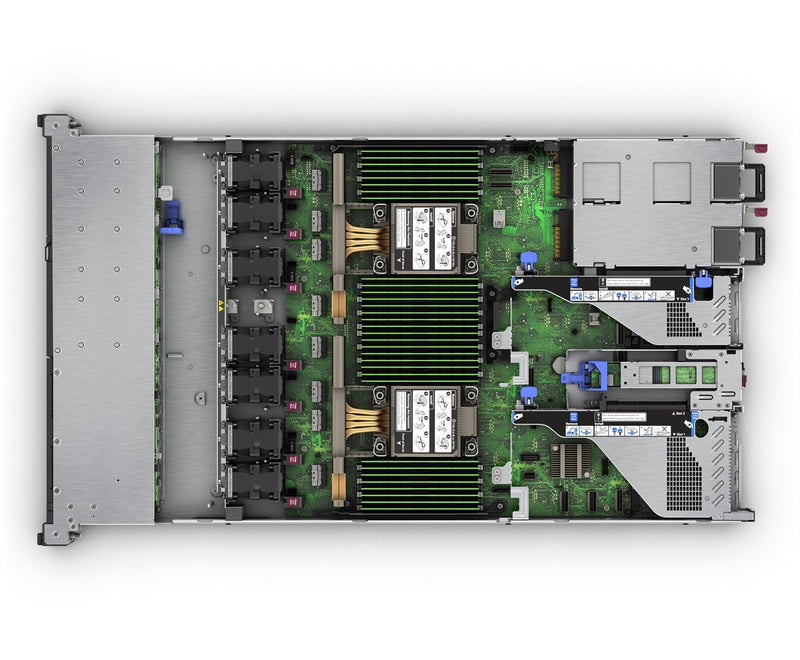 HPE ProLiant DL360 Gen11 4514Y 2.0GHz 16c 64GB-R 8SFF MR408i-o 2x480GB SATA SSD 2x1000W PS EU Server - This HPE pre built server includes the followin