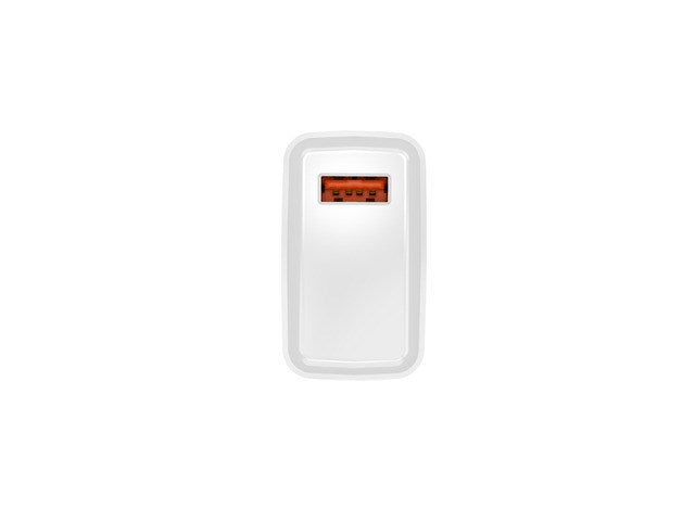 NATEC NETWORK CHARGER RIBERA USB-A 18W WHITE