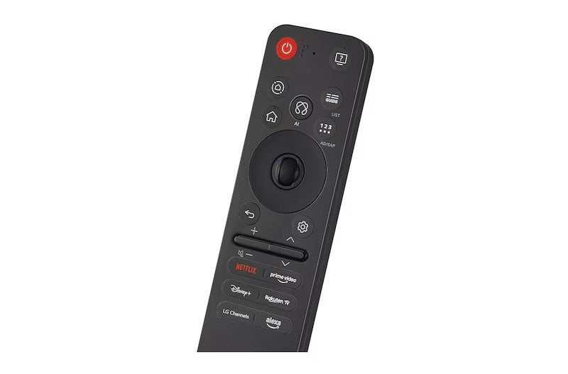 LG MR25GA remote control AI Magic Black