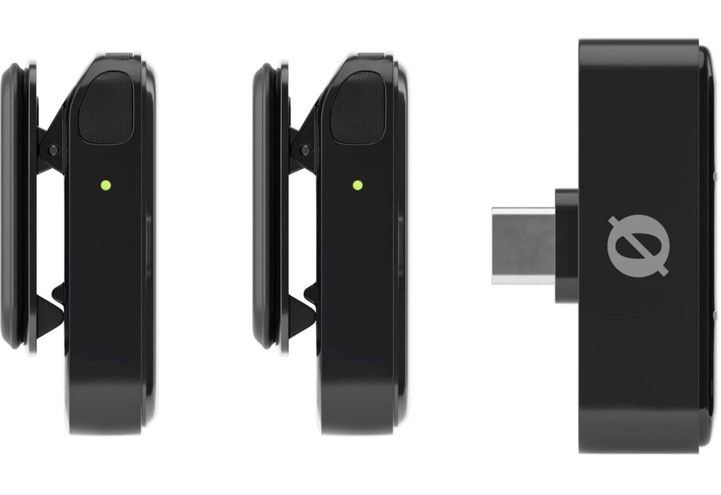 RODE Wireless Micro - 2-channel digital wireless system, USB-C, black